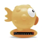 Chicco badthermometer vis 9 cm oranje