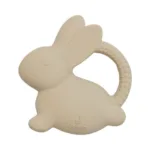 Bijtring Rubber Bunny Nougat