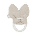 Bijtring siliconen Bunny Ears Nougat