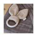 Bijtring siliconen Bunny Ears Nougat - Afbeelding 2