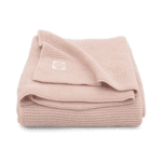 Jollein Deken Wieg 75x100cm Basic Knit Pale Pink