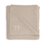 Jollein Deken wieg 75x100cm Basic knit nougat