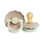 FRIGG fopspeen latex daisy (0-6m) – croissant night