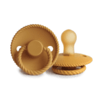 FRIGG fopspeen latex rope (0-6m) – honey gold