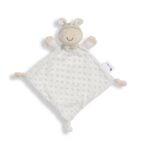 Interbaby knuffeldoekje giraffe 28x17cm crème