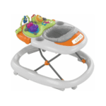 Chicco loopstoel walky talky grijs/oranje