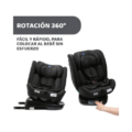 Chicco autostoel unico evo I Size isofix zwart - Afbeelding 9