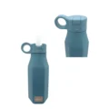 Mabebi drinkfles met kliksysteem en rietje 350ml premium blauw - Afbeelding 2