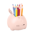 3 in 1 kindernachtlampje led - organizer stand - gsm/telefoonhouder roze - Afbeelding 3
