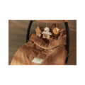 Jollein voetenzak boucle/biscuit voor kinderwagen & autostoel - Afbeelding 5