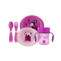 Chicco all you need eetset 5 delig roze