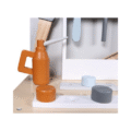 Tryco houten werkbank tal van accessoires grijs/wit - Afbeelding 11
