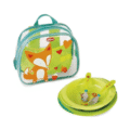 Chicco Maaltijdrugzak junior 25 cm transparant 4-delig - Afbeelding 3