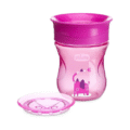 Chicco drinkbeker perfect cup 200ml siliconen roze - Afbeelding 3