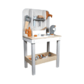 Tryco houten werkbank tal van accessoires grijs/wit - Afbeelding 3