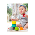 Infantino stack'n nest cups multicolor 8 stuks - Afbeelding 3