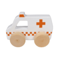 Tryco houten ambulance speelgoed auto - Afbeelding 3