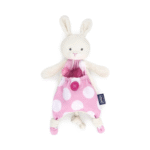 Chicco doudou pluche konijn fopspeenhouder roze