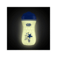 Chicco drinkbeker glow 150 ml siliconen blauw - Afbeelding 4
