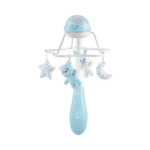 Chicco 3 in 1 regenboog muziekmobiel blauw