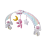 Chicco 2 in 1 rainbow sky speelboog bed arch roze