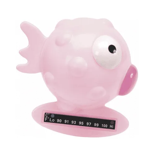 Chicco badthermometer vis 9 cm roze - Afbeelding 1