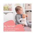 Chicco knuffelpop met bijtring my first doll beige - Afbeelding 6