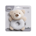 Interbaby rammelaar beer blauw-grijs - Afbeelding 2