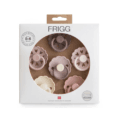 Frigg fopspeen 6-pack silicone (0-6m) blooming love rond - Afbeelding 2