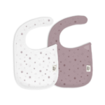 Interbaby slabbetjes sun stars pink 2 stuks