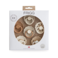 Frigg fopspeen 6-pack silicone (0-6m) - cinnamon charm - Afbeelding 4