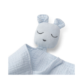 Interbaby knuffeldoekje konijn blauw - Afbeelding 2