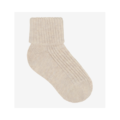 Minymo zachte babysokjes 2x2 rib 3-pack beige/roze - Afbeelding 2