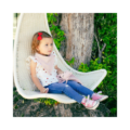 Interbaby knuffeldoekje konijn blauw - Afbeelding 4