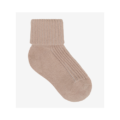 Minymo zachte babysokjes 2x2 rib 3-pack beige/roze - Afbeelding 4