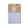 Interbaby knuffeldoekje konijn blauw - Afbeelding 5