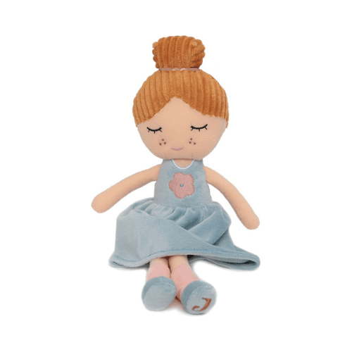 Babywinkel diest Jollein knuffel doll rose flowergirl 32cm - Afbeelding 1