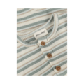 Minymo short sleeve jumpsuit safari print pad groen - Afbeelding 3