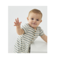 Minymo short sleeve jumpsuit safari print pad groen - Afbeelding 4