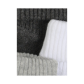 Minymo zachte babysokjes 2×2 rib 3-pack zwart/wit - Afbeelding 5