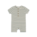 Minymo short sleeve jumpsuit safari print pad groen