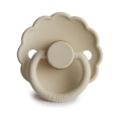 FRIGG fopspeen latex daisy (0-6m) – Creme - Afbeelding 2