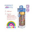 Chicco perfect easy plastic zuigfles 330ml geel - Afbeelding 2