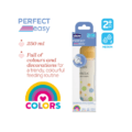 Chicco perfect easy plastic zuigfles 250ml geel - Afbeelding 3