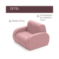 Chicco twist kinderzetel dusty pink vanaf 12 maanden - Afbeelding 3