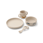 Liewood Vivi Serviesset All Together / Sandy | 4-delig